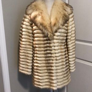 Real Mink and fox jacket